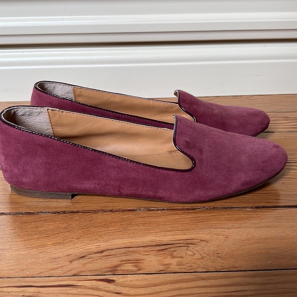 J. Crew Factory Suede Slipper-Style Loafers - Picture 2 of 5